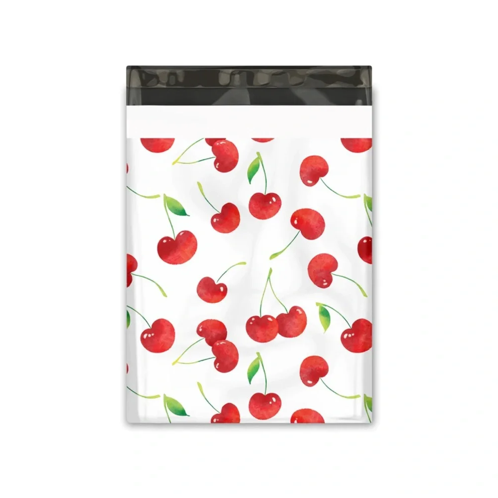 25 10X13 Poly Mailers, Cherry Shipping Envelopes PRICE IS FIRM - Picture 13 of 15